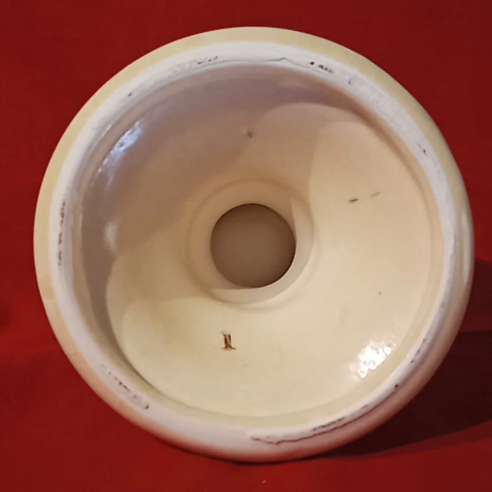 RARE-Pfalzgraff Village Pattern Set of 2 Series #1 Short Candlestick Holders. - Picture 11 of 16